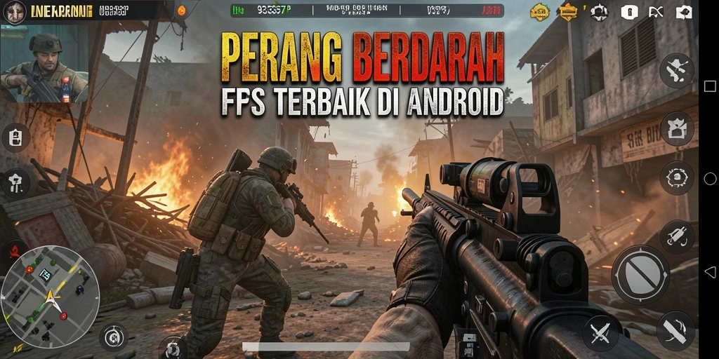 Gameplay aksion FPS yang mendebarkan di 93337.