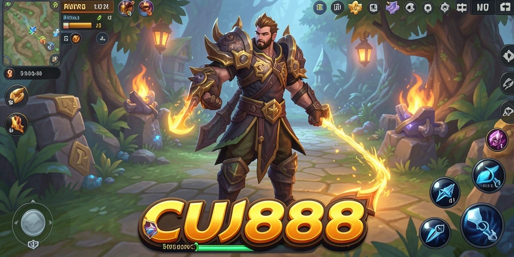 Tampilan gameplay ARPG yang menakjubkan dan seru di CU888.