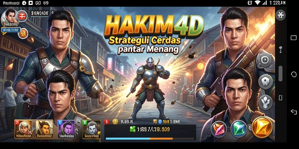 Screenshot gameplay HAKIM4D menampilkan aksi strategis yang mendebarkan.