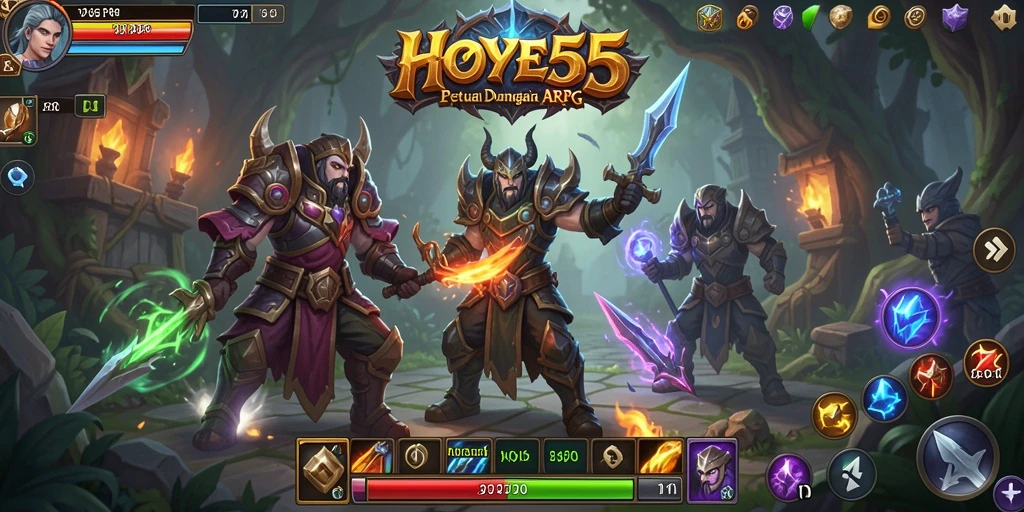 Tampilan menarik dari gameplay HOYE55 dengan aksi mendebarkan.