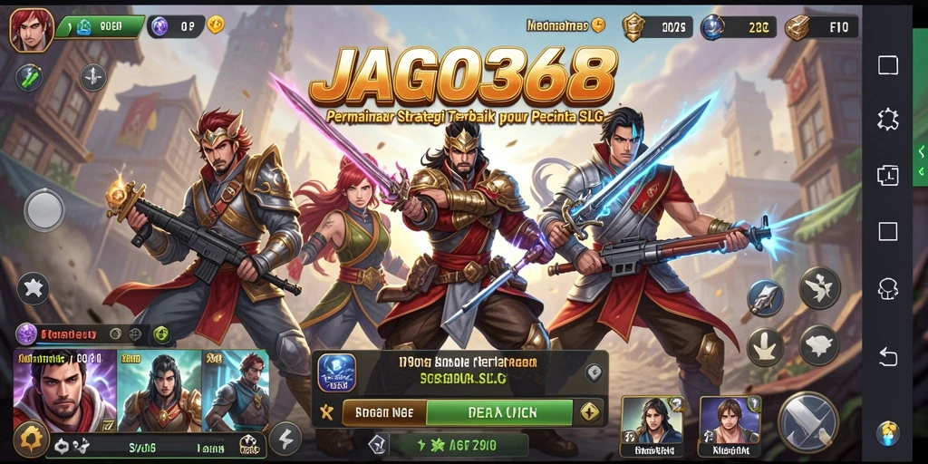 Tampilan gameplay JAGO368 yang mendebarkan dan strategis.