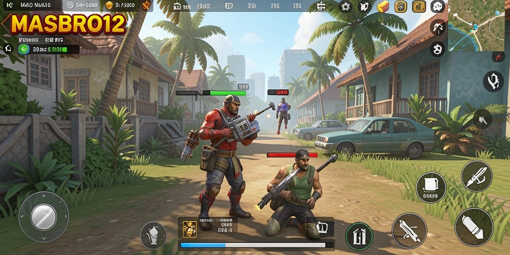 Screenshot utama menunjukkan gameplay mendalam dan interaksi menarik.