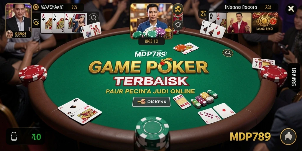 Tampilan gameplay seru di MVP789, nikmati poker online!