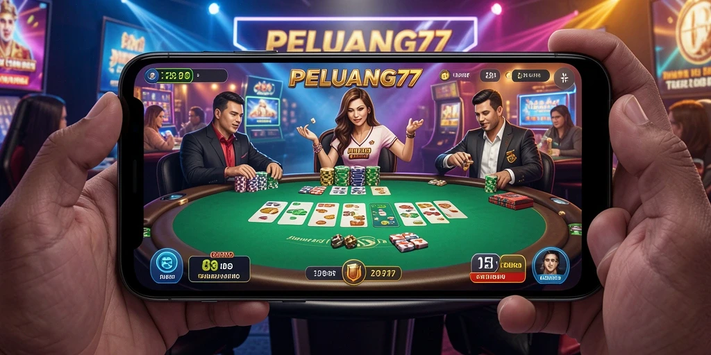 Gameplay seru di PELUANG77 dengan dealer langsung.