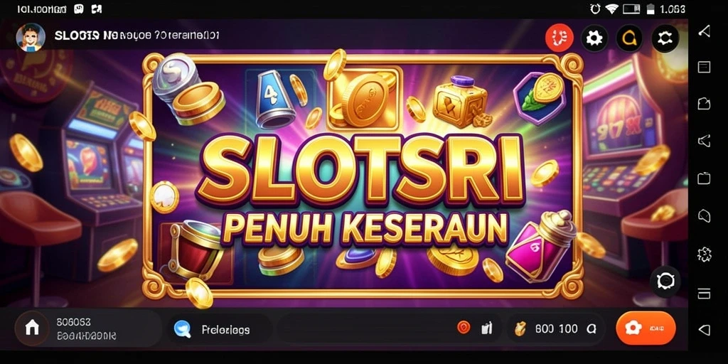 Tampilan menakjubkan dari gameplay SLOTSRI yang penuh warna dan menarik.