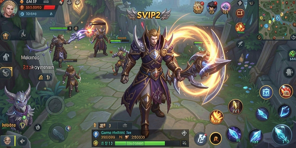 Tampilan gameplay <strong>SVIP2</strong> yang menampilkan pertempuran seru antar pemain.