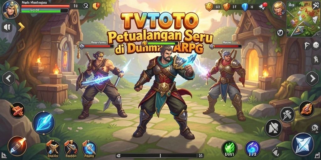Gameplay menarik dan penuh aksi di TVTOTO.