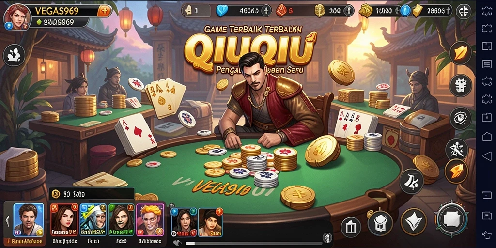 Gameplay seru dan interaktif dalam VEGAS969 QiuQiu.