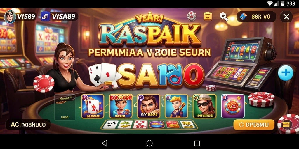 Tampilan gameplay menarik dari VISA89 dengan grafis yang memukau.