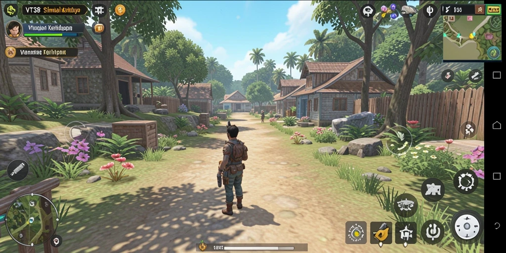Tampilan menarik dari gameplay VT38 yang penuh interaksi.