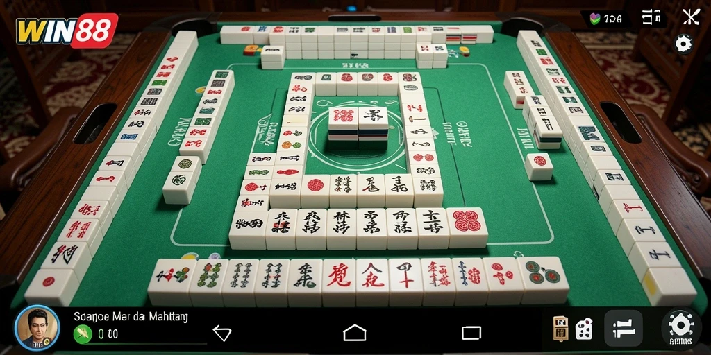 Tampilan menarik dan gameplay Mahjong yang seru.